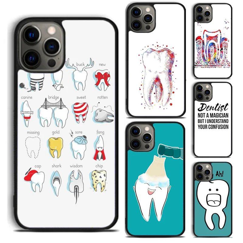 Dental Definitions Tooth Phone Case For apple 16 11 12 13 14 Pro Max XS XR Plus for coque