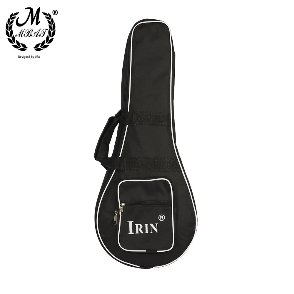 M MBAT Mandolin Bag Cotton Padded Thickened Backpack Portable Guitar Storage Case Cover Handbag Musical Instrument Accessories