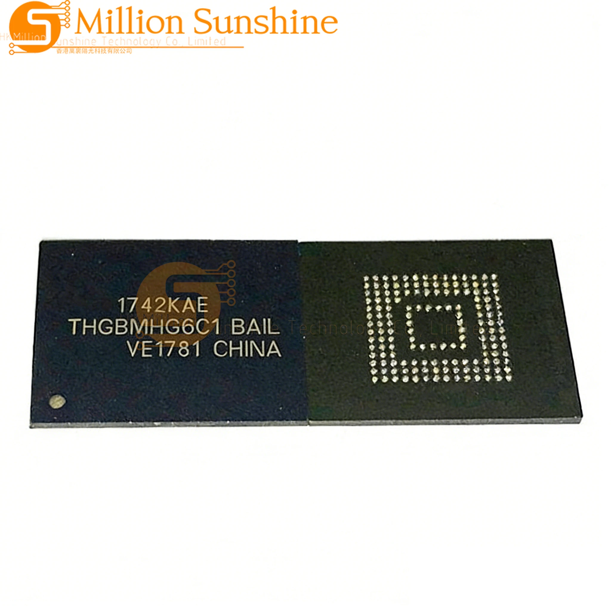 THGBMHG6C1LBAIL BGA153 EMMC 5.1 8GB Memory Chip