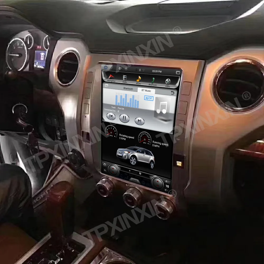 لتويوتا تندرا 2014-2020 راديو السيارة الاندورويد الوسائط المتعددة مشغل فيديو لاسلكي Carplay Autoradio ستيريو نظام تحديد المواقع والملاحة رئيس وحدة #4
