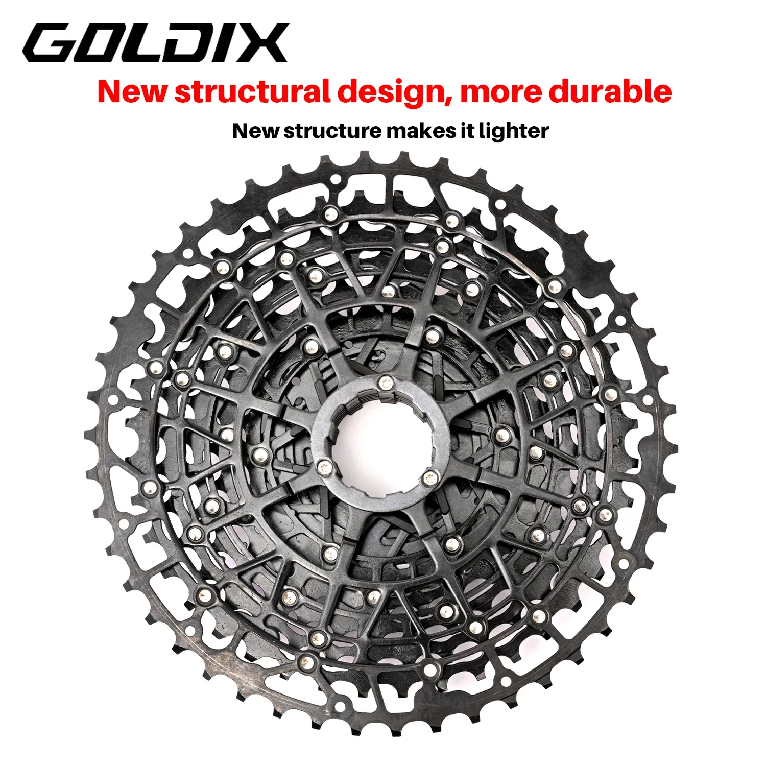 GOLDIX 13 Speed Ultralight Bicycle Cassette MTB Freewheel Carbon GOLDIX 13 Speed Ultralight Bicycle Cassette MTB Freewheel Carbon