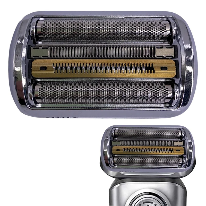 Cabeça de substituição para barbeador elétrico 92s série 9 para barbeador elétrico braun 9290cc 9291cc 9370cc 9293s 9385cc 9390cc