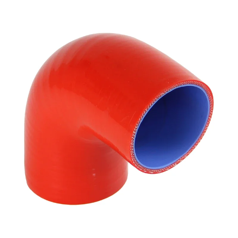 63mm to 70mm 2.5in to 2.75in Universal 90 Degree Reducer Silicone Hose Intercooler Intake Pipe ID