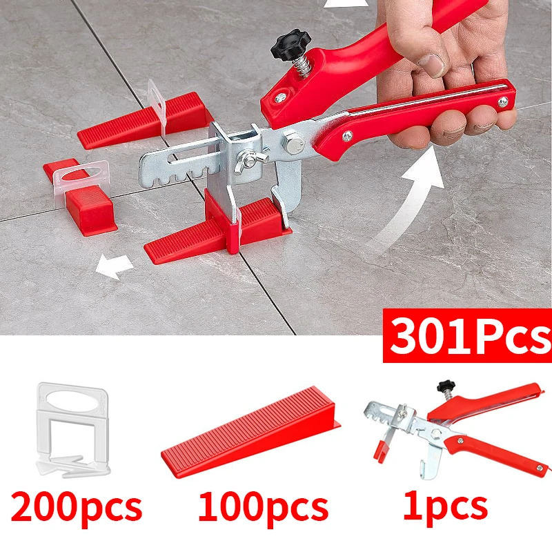 

Reusable Tile Leveling System Wedges Clips Tiling Ceramic Insert Spacers Tiling Floor Wall Carrelage Laying Wedges