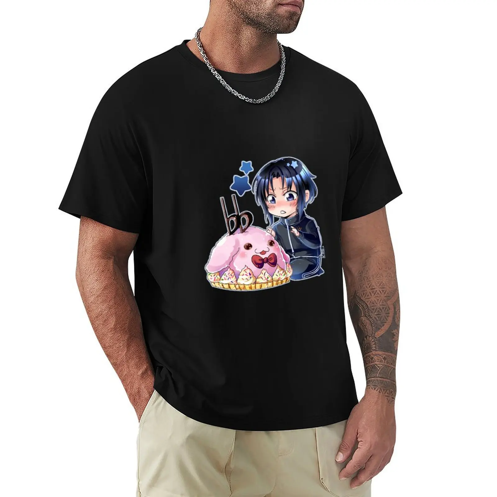 Kinako cake Iori T-Shirt Big and Tall Gym T-Shirt
