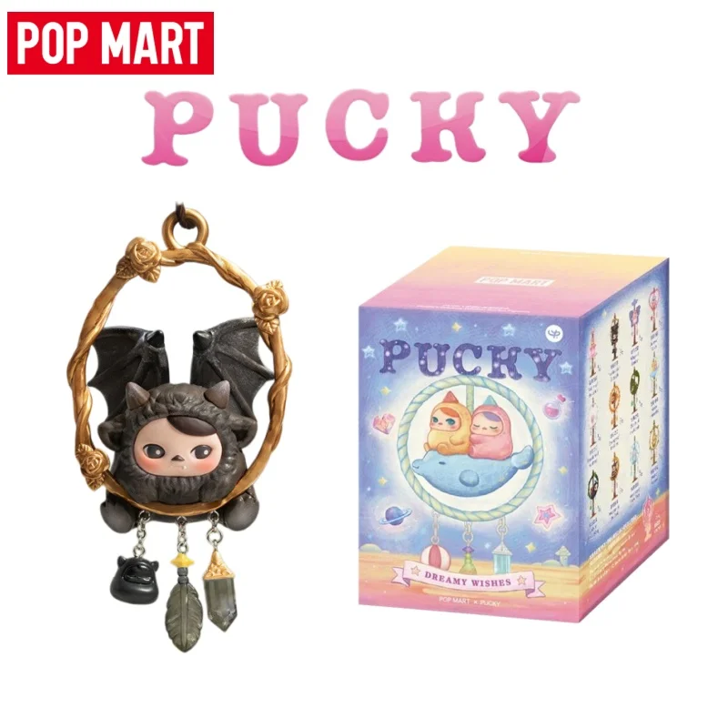 

POP MART Pucky Dreamy Wishes Series Blind Box Cute Mystery Box Figurines Doll Desktop Decoration Model Toy Girl's Birthday Gift