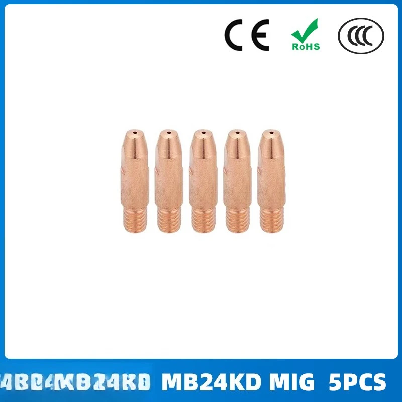 

Токопроводящая насадка MB24KD, защитный колпачок 24KD, токопроводящая насадка M6, 28 мм, для газозащитной сварки, 5 шт.