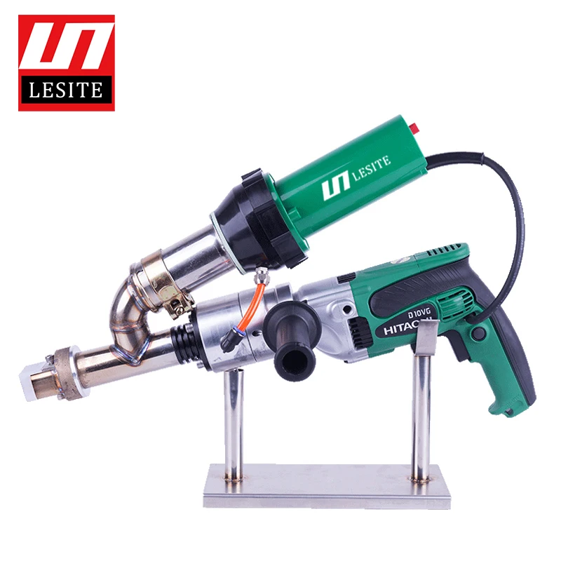 Geomembrane extruder Plastic extrusion welder machine vinyl weld extruder hot air welder gun geomembrane repair seam welding gun