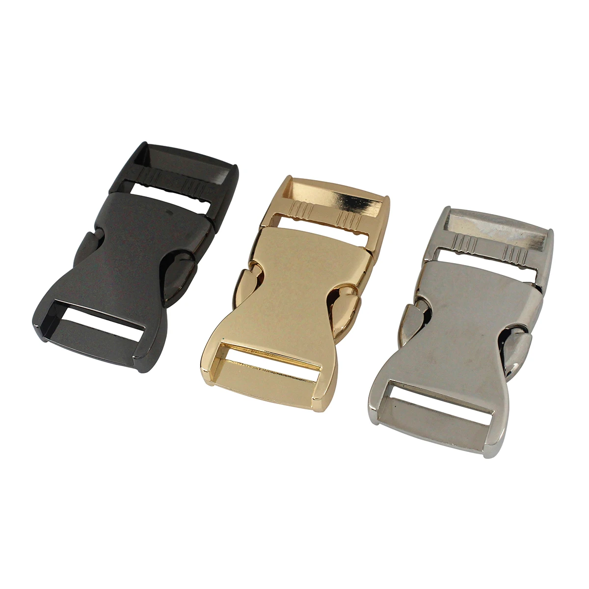 1pcs Metal Backpack Strap Buckle Quick Side Release Clasp for DIY Bag Luggage Outdoor Backpack Strap Belt Webbing Lether Craft