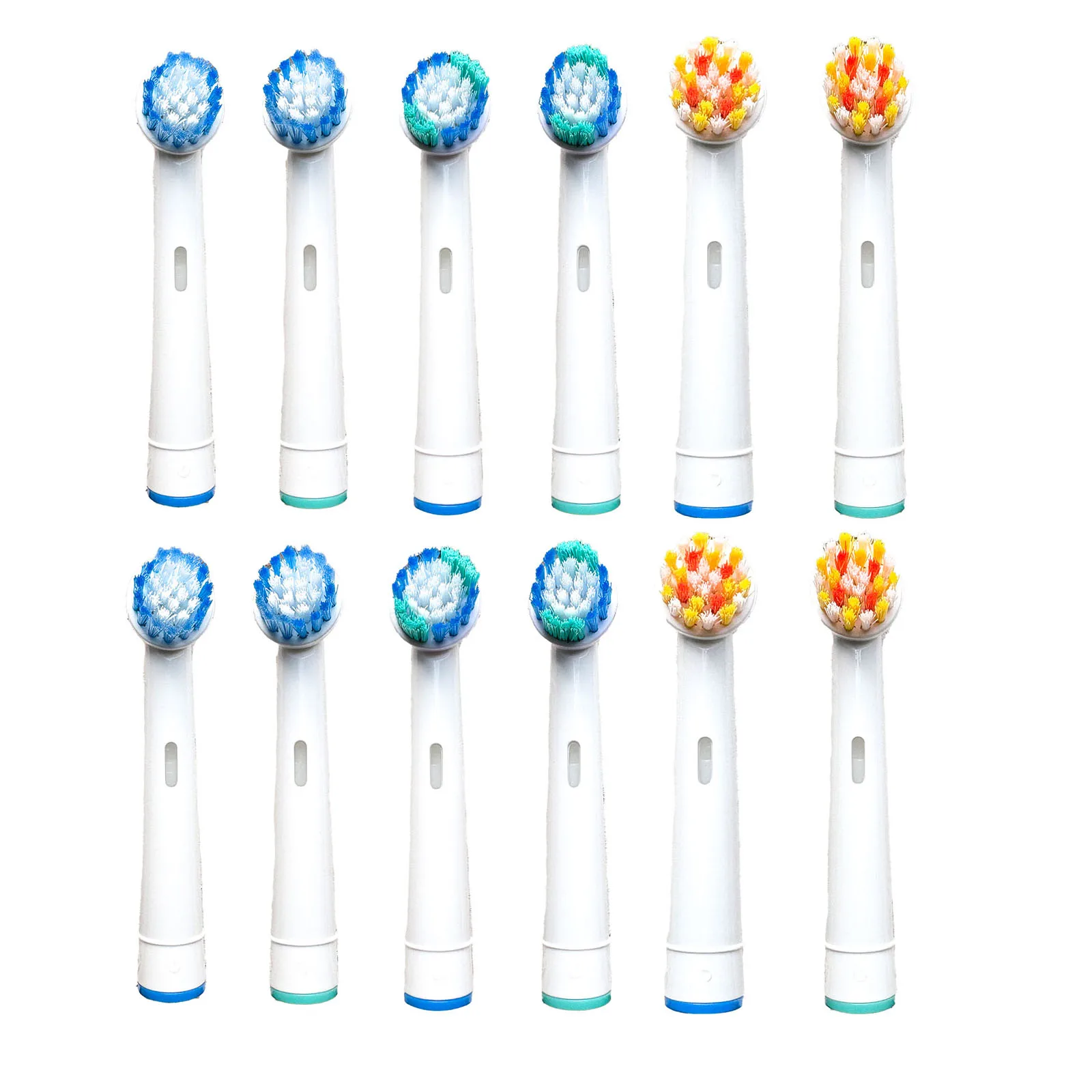 

Сменные насадки для зубных щеток с Oral B, Pro Clean, совместимые сменные насадки Braun Professional Action Cross, мягкие насадки для электрических щеток
