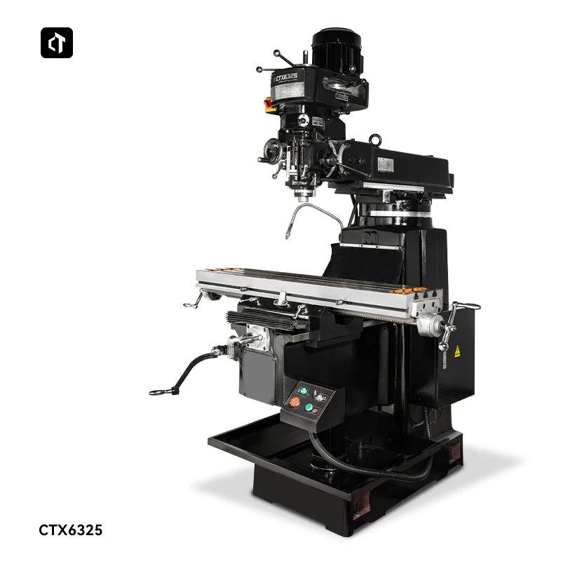 CTX6325 Turret Milling Machine 2.2kW 380V Vertical Milling & Drilling Machine Auto Feed