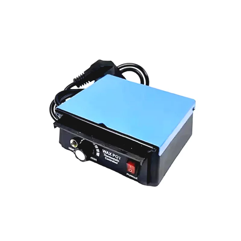 New 3-Well Dentals Lab Digital Waxer Warmer Analog Wax Heater Pot Heating Dipping Machine