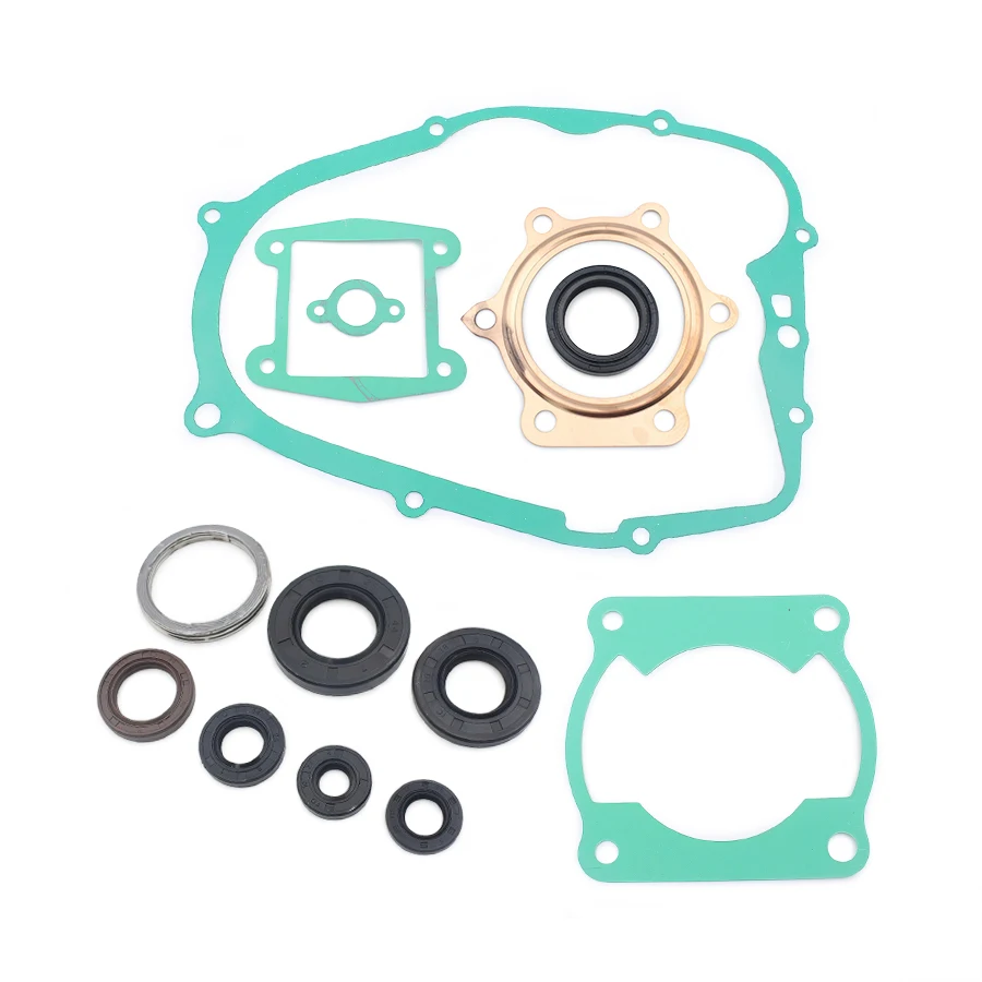 Zubehör Motorrad-Motorkopf Kompletter Dichtungssatz Öldichtungen Ober- und Unterbauteil-Set Kompatibel mit Yamaha Blaster 200 YFS200 1988-2006 – Detail 4