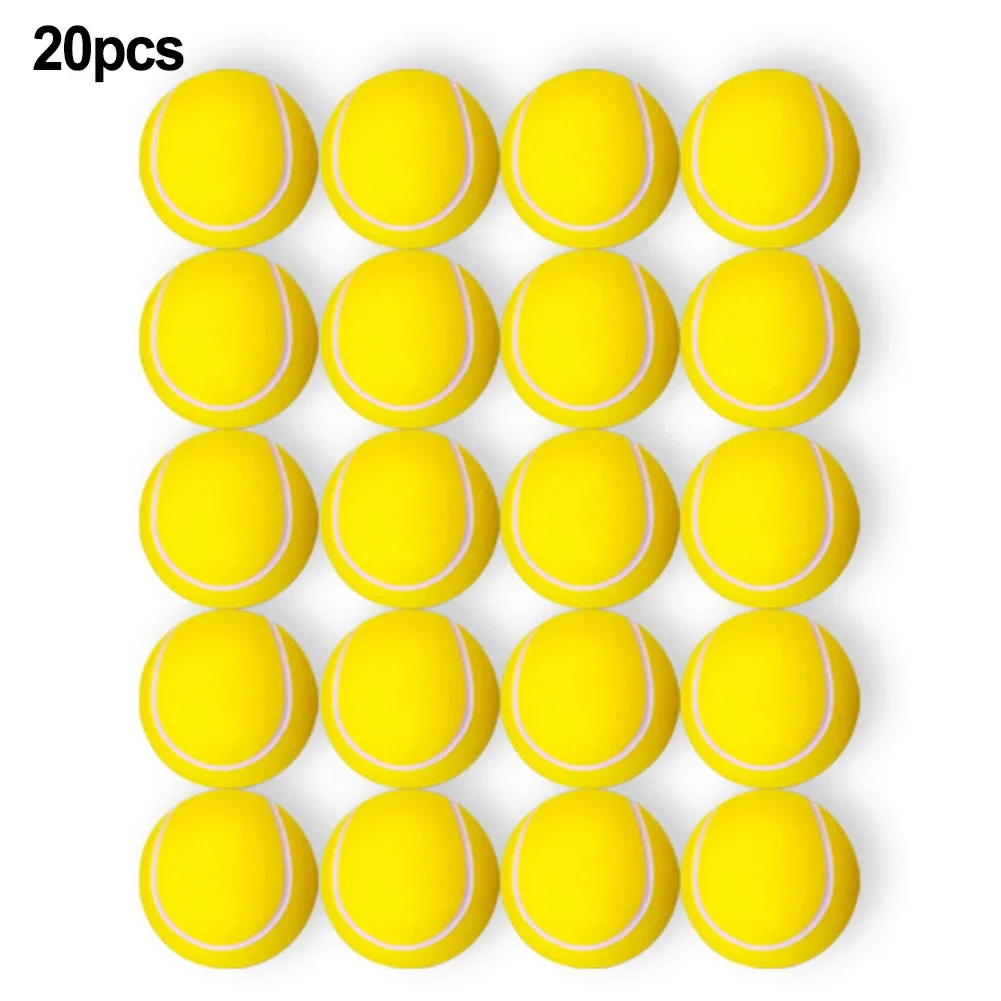 20pcs Foam Ball Soft Foam Sponge Tennis Balls Baseball Balls For Kids And Adults 4cm Venting And Decompression Elastic Ball Chil