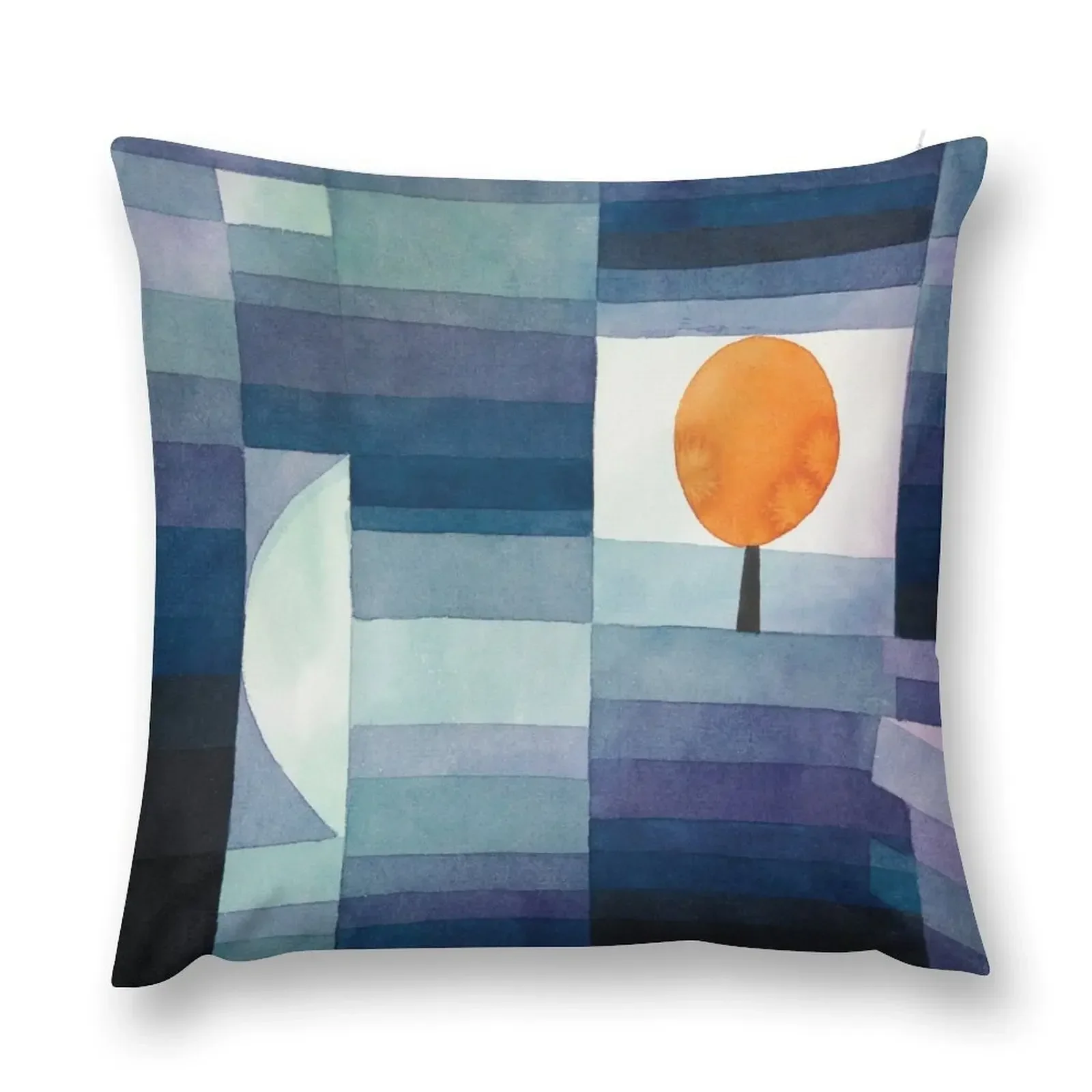 Paul Klee Harbinger of Autumn 1922 Throw Pillow christmas supplies Decorative pillow case pillow