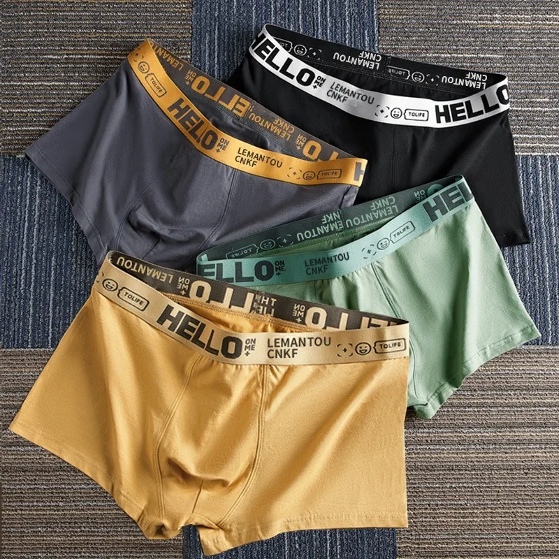 6Pcs Mens Underwear Male Boxers Sexy Underpants Comfortable Breathable Fashion Boys Panties Underwear Boxershorts Men