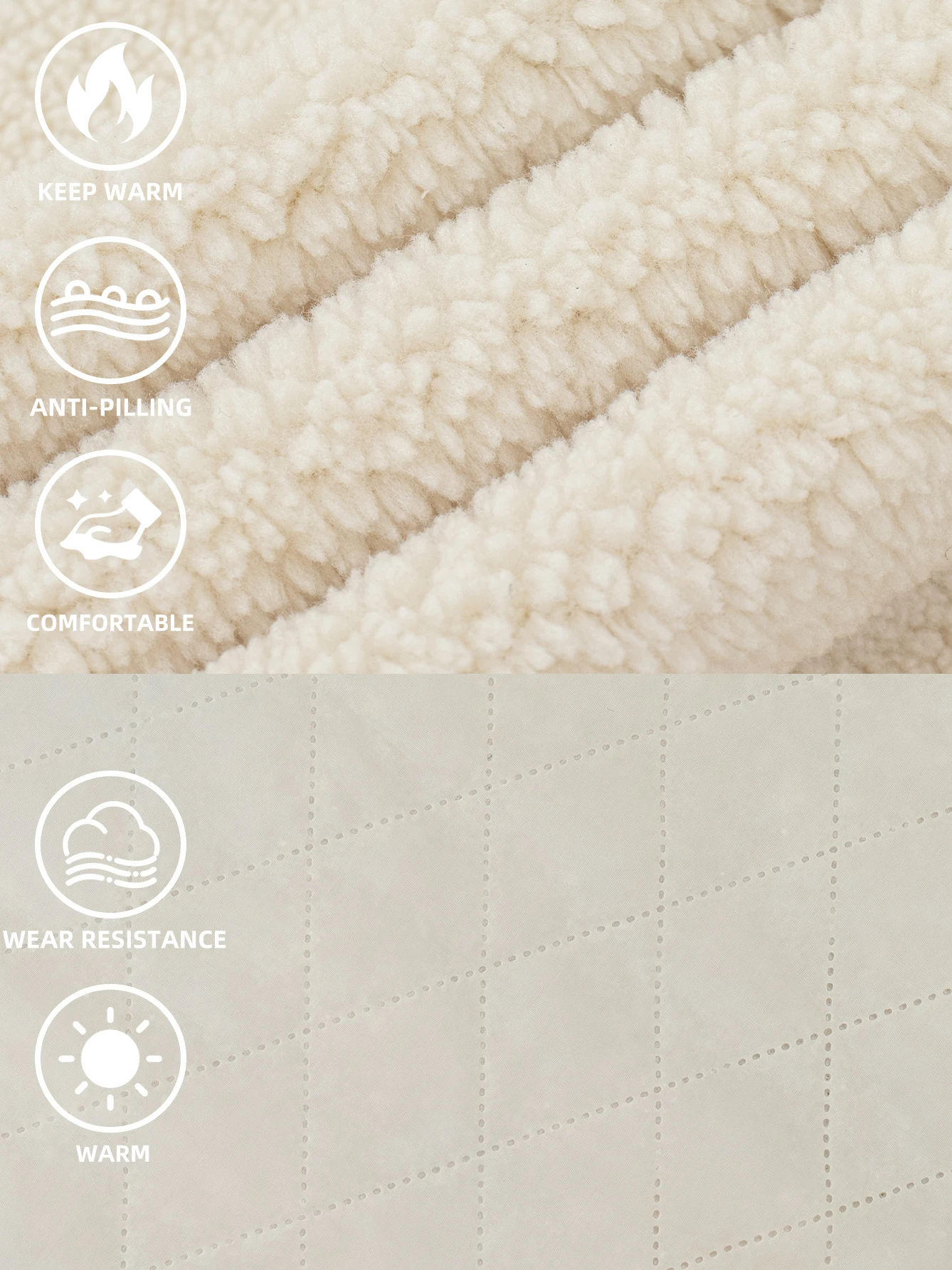 Men's Cozy Color Block Long Sleeve Embroidery Jacket Full-Zip Hooded Fleece Coats Autumn and Winter Loose Thick Warm Outerwear