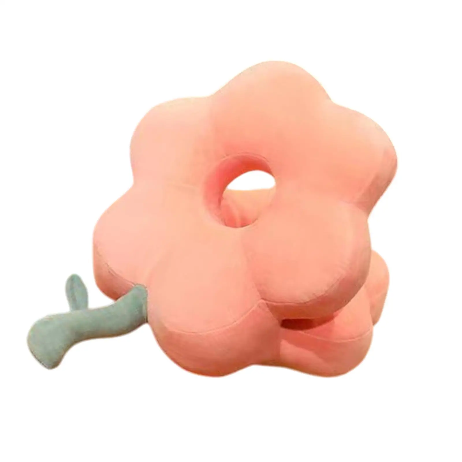 PP Cotton Memory Foam Napping Pillow Flower Shaped Face Cushion Ergonomic Neck Support for Desk