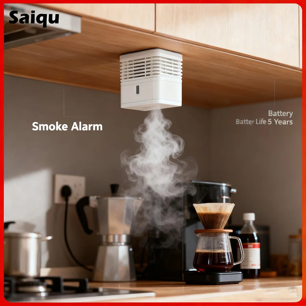 إنذار الدخان مثالي لقاعدة المرآب والسميات يقدم ضمانًا شاملًا لمنزلك بأكمله