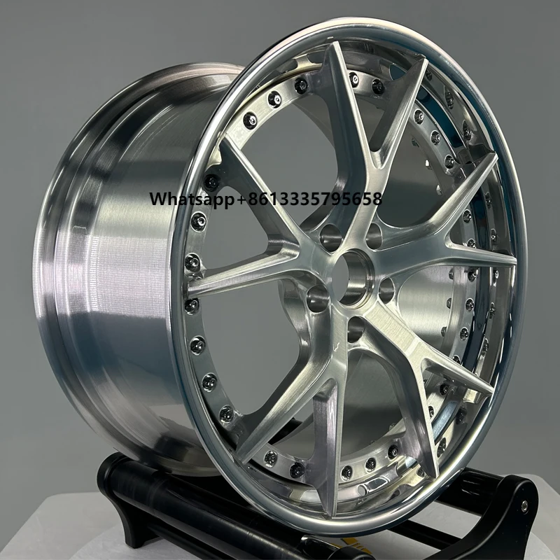 

Nice Design of Brushed Black 5x108 18 19 20 21 22 23 24 Inch Wheels with PCD 5x150 Aluminium Forged Car Wheels