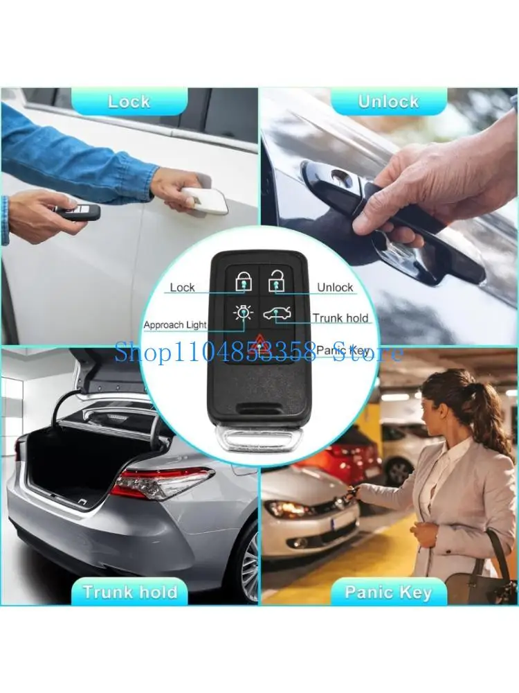 

652F Футляр для ключей от автомобиля. Улучшенный набор. Сверло для закаленной смеси с подсветкой и четкий план физических