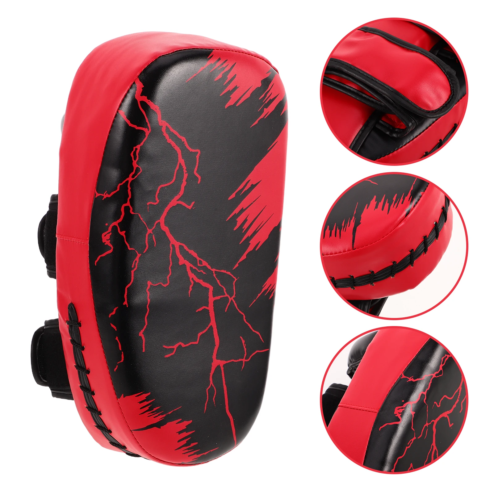 

Thai Target Boxing Supplies Training Tool Music Karate Paddle Practice Pads Hitting Black Mitts Shield