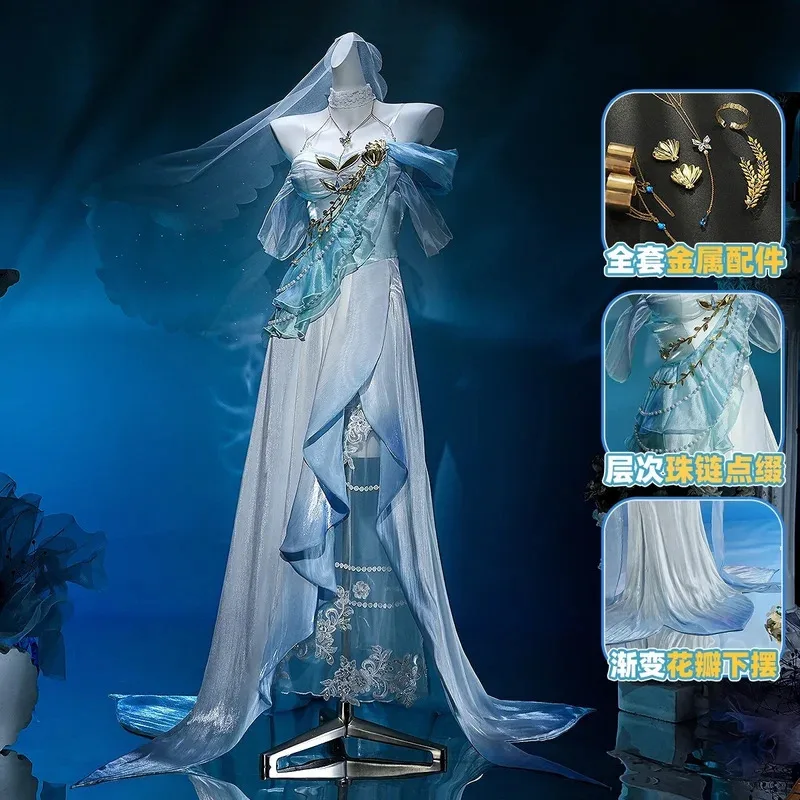 

Furina de Fontaine Focalors Furina Cosplay Costume Halloween Christmas Festival Party Comic Con Anime Game