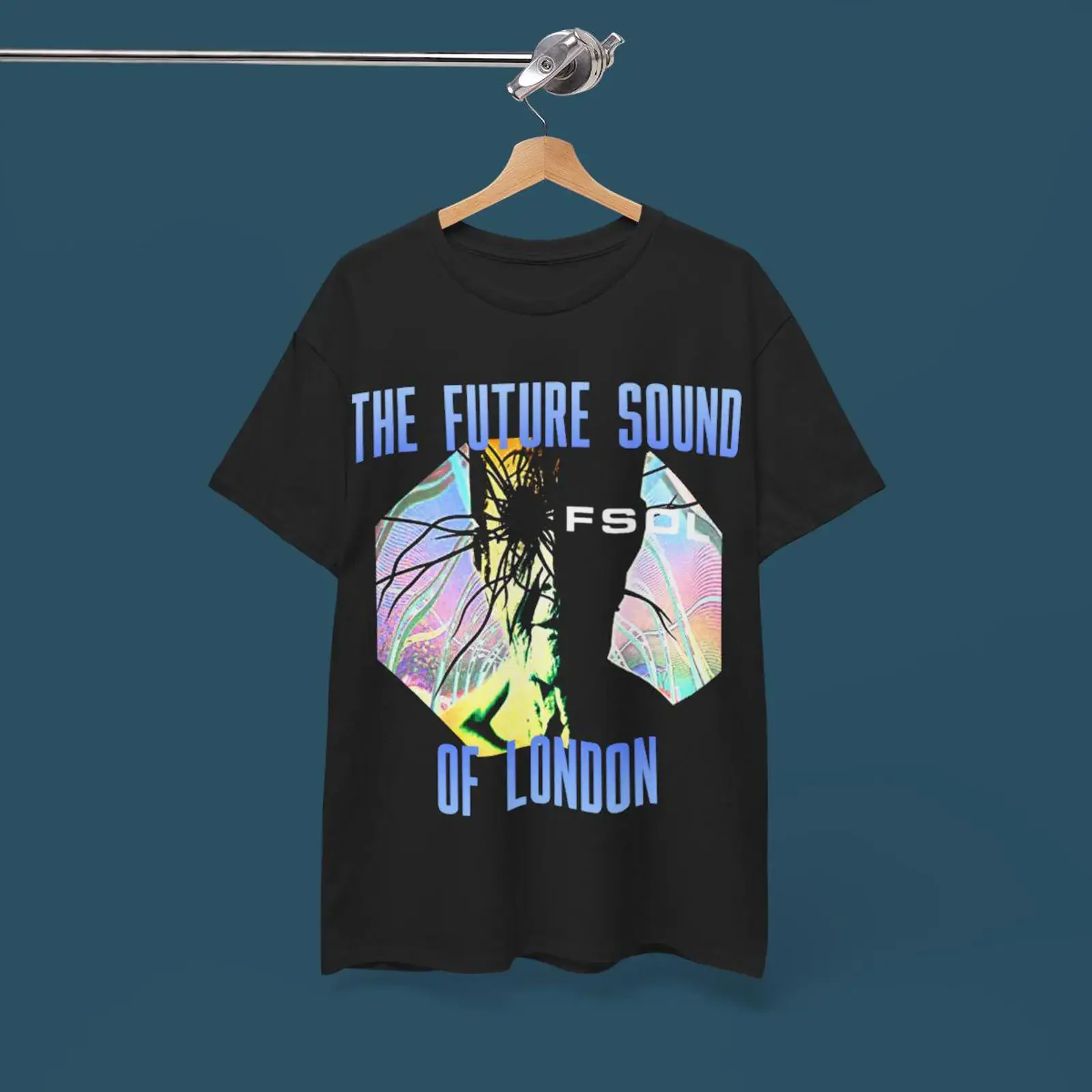 The Future Sound Of London Band T shirt Electronic Techno EDM Scarlette Satoshi Tomiie Amorphous Androgynous vintage Washed