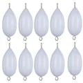 10pcs white