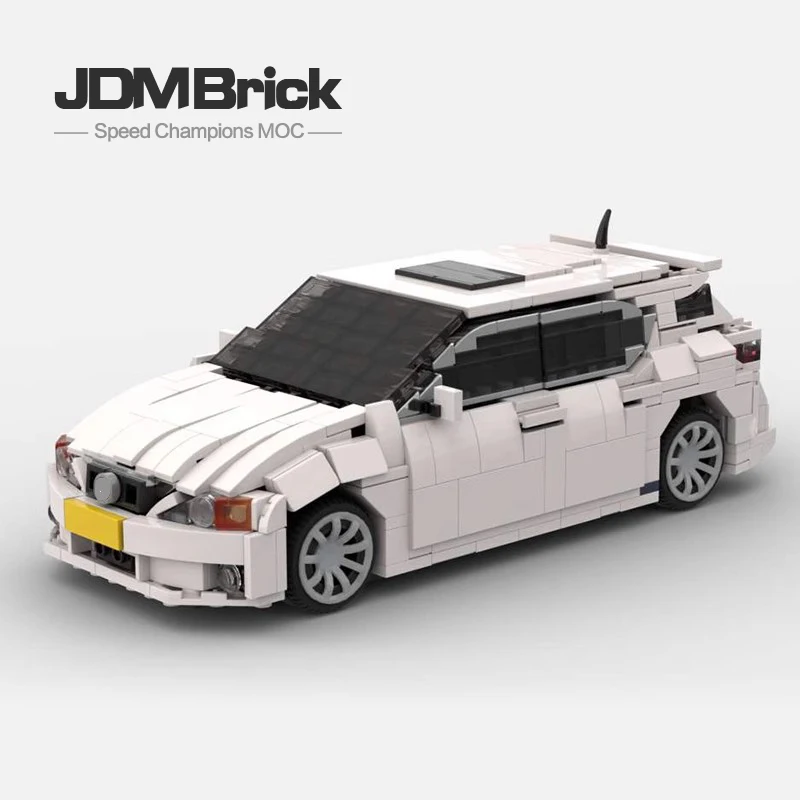 

Детский конструктор из маленьких деталей, модель спортивного автомобиля в масштабе 1:20