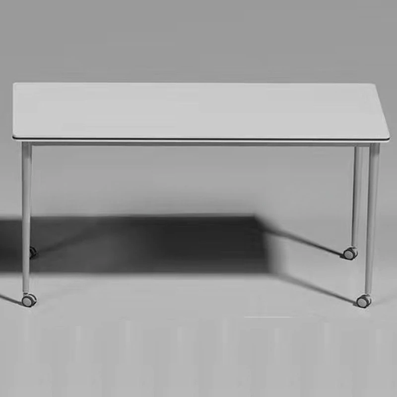 Leisure combination meeting learning table chair smart classroom mobile training table polygon