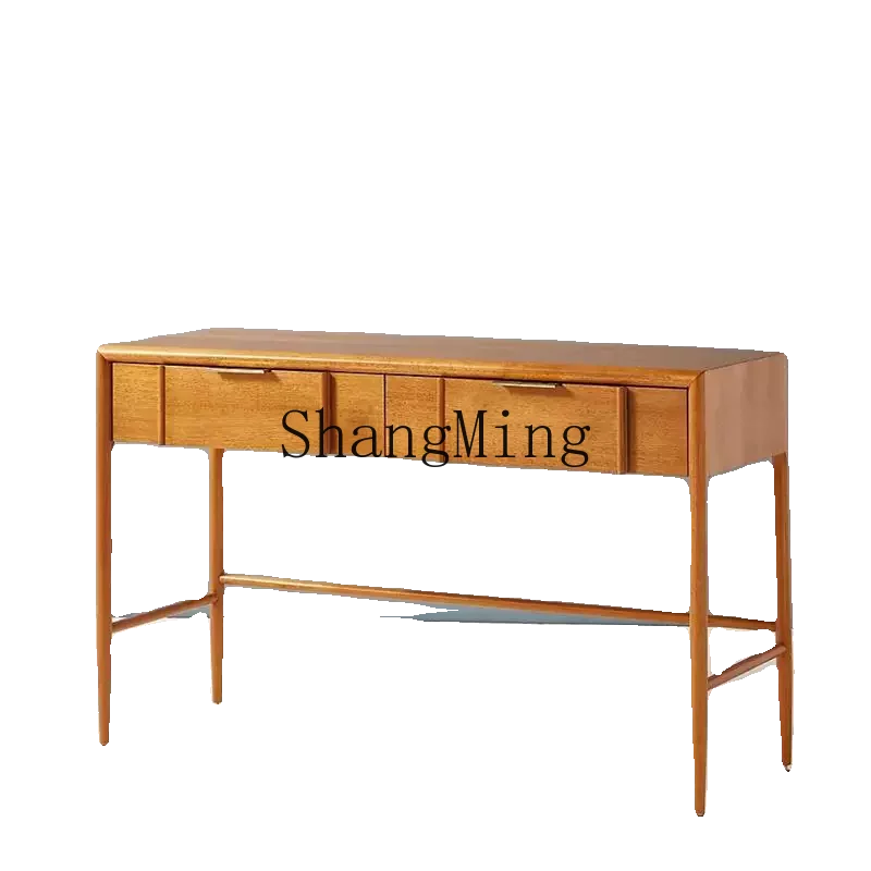 CL mesa de madeira moderna e simples cômoda criativa mesa de armazenamento de computador doméstico