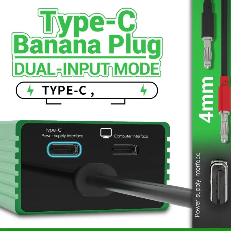 U55C High Precisions Laptop Power Supply Cable with Digital Screen and 100W Output Plastic Texture for Computer Maintenance