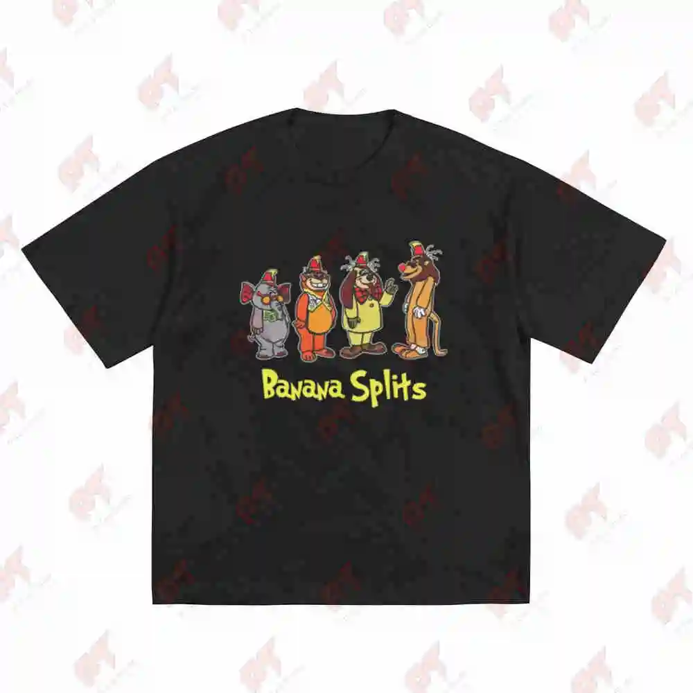 Banana Splits Short Sleeve Tee 100% Cotton T-Shirt