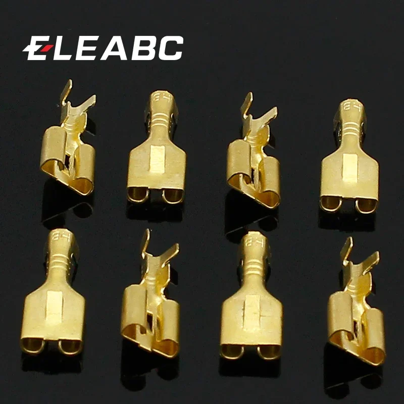 6.3mm 6.3 Crimp Terminal Female Spade Connector