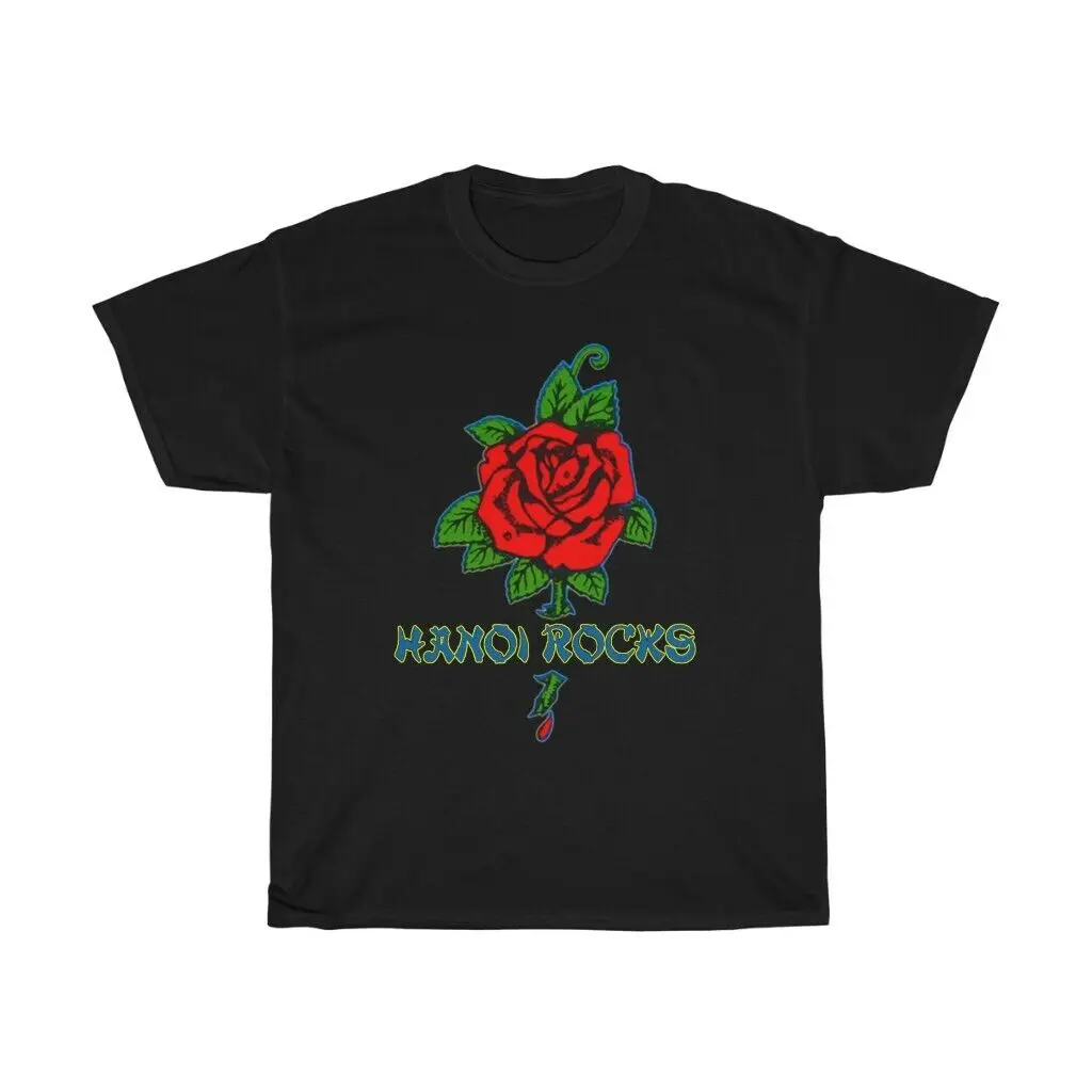 Hanoi Rocks Rose Men'S Short Sleeve T Shirt