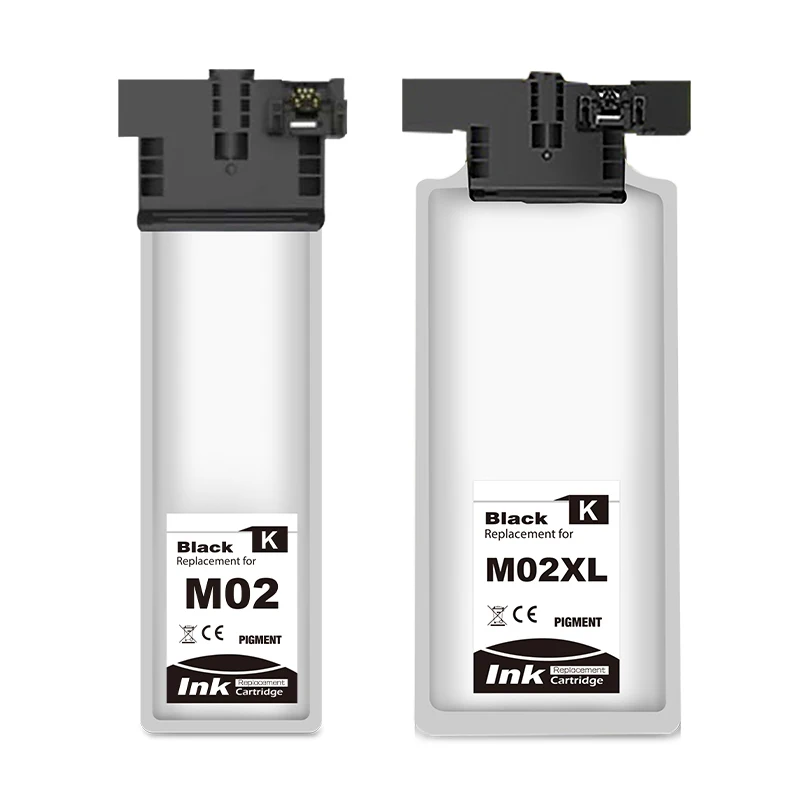 100ml 190ml MO2 MO2XL Ink Bag Compatible for Epson PRO-M5299 PRO-M5799 Printer Ink Cartridge
