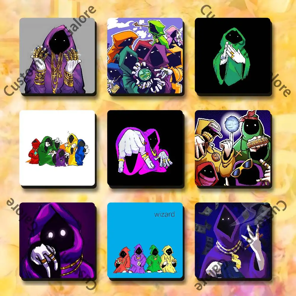 

M-Money W-Wizard Soft Magnetic Refrigerator Magnets Personality Decorations Creative Gifts