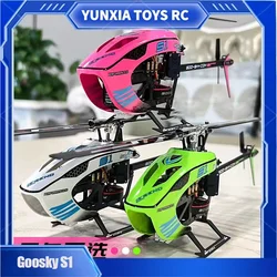 Goosky S1 Remote-Controlled Helicopter Model 3d 6-Channel Stunt Helicopter Drone Dual Brushless Direct Drive Toy Gift