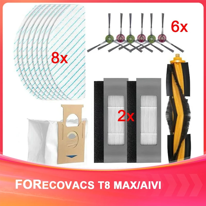 

A26T-для ECOVACS T8 MAX/AIVI аксессуары для роботов-пылесосов, запасные части для швабры