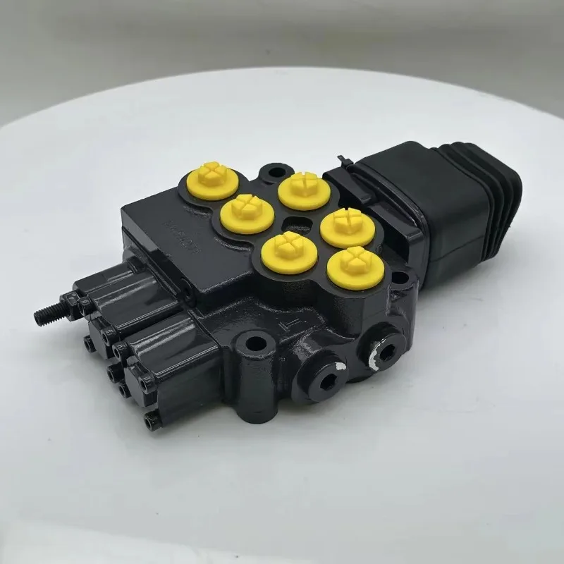 Reliable 45L/Min Hydraulic Multi-way Valve for Heavy Machinery