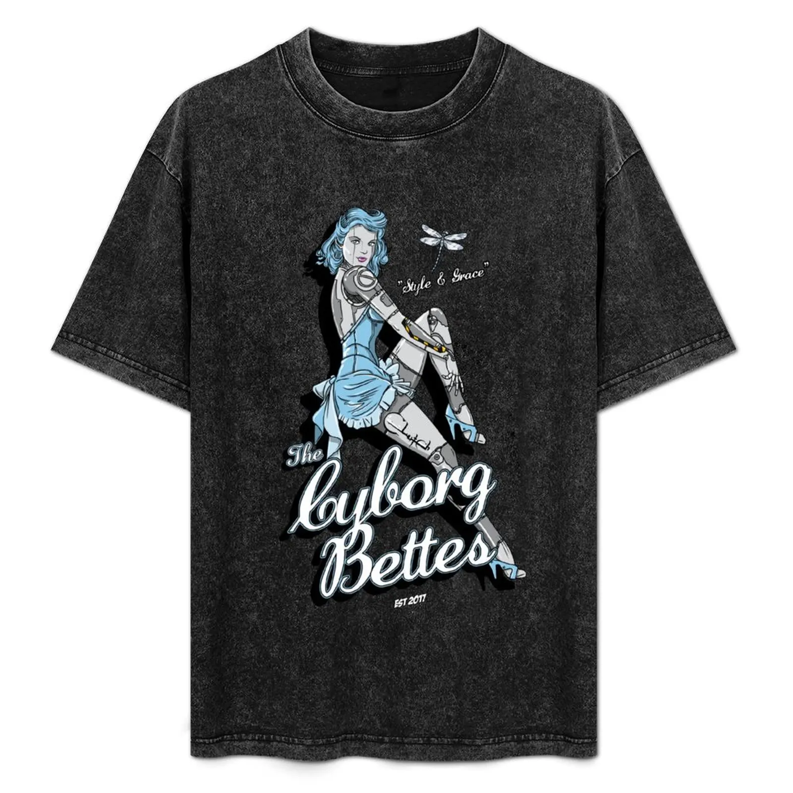 Cyborg Bette (Bettes Fb Custom) T-Shirt Plus Size Lightweight Tee Shirt