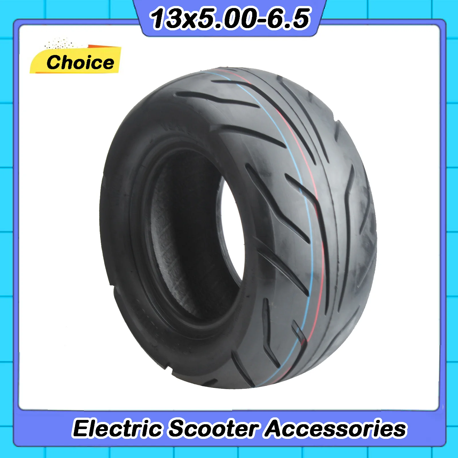 13x5.00-6.5 Tubeless Tire 13
