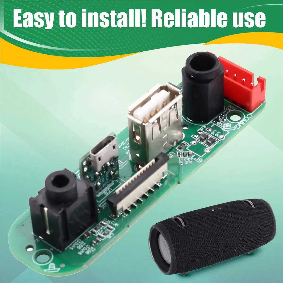 DT81 For JBL Xtreme 2 PL Bluetooth Speaker USB Micro Power Charging Board DIY Repair Accessories
