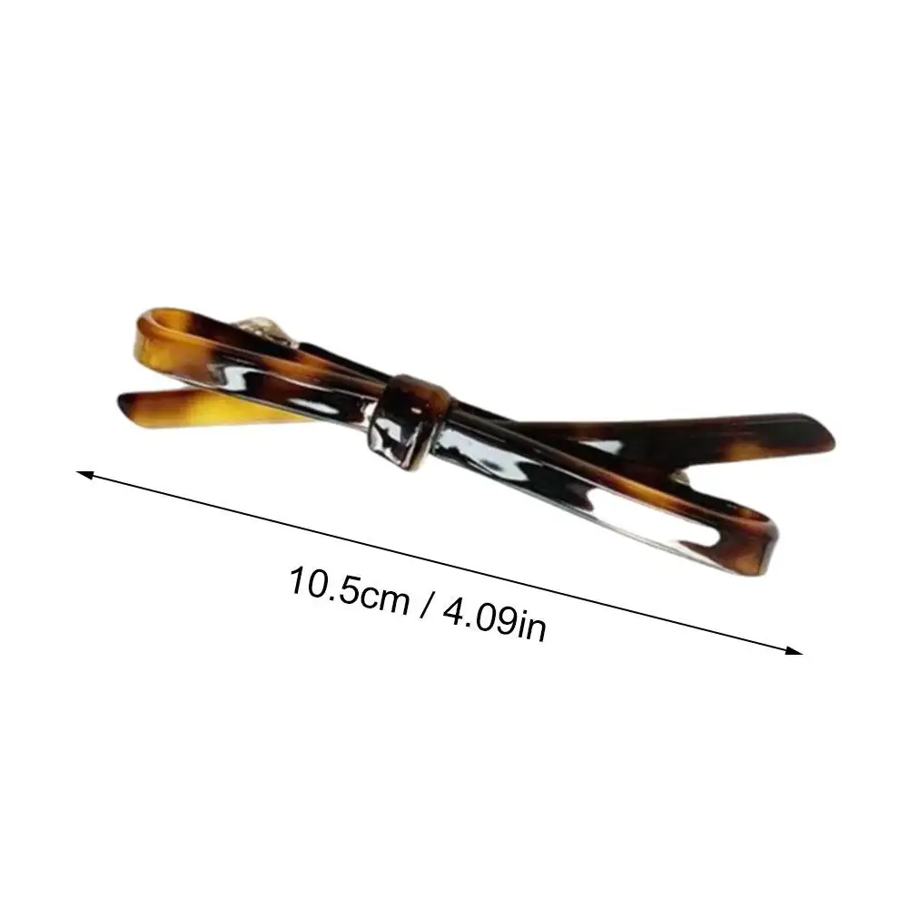 ปิ่นปักผมรูปโบว์เกาหลีแบบอะซิเตทกิ๊บติดผมตรงแสนหวานน่ารักติดโบว์ง่ายหมุดด้านข้างสำหรับแฟชั่นสำหรับผู้หญิงเครื่องประดับผมที่หนีบผม