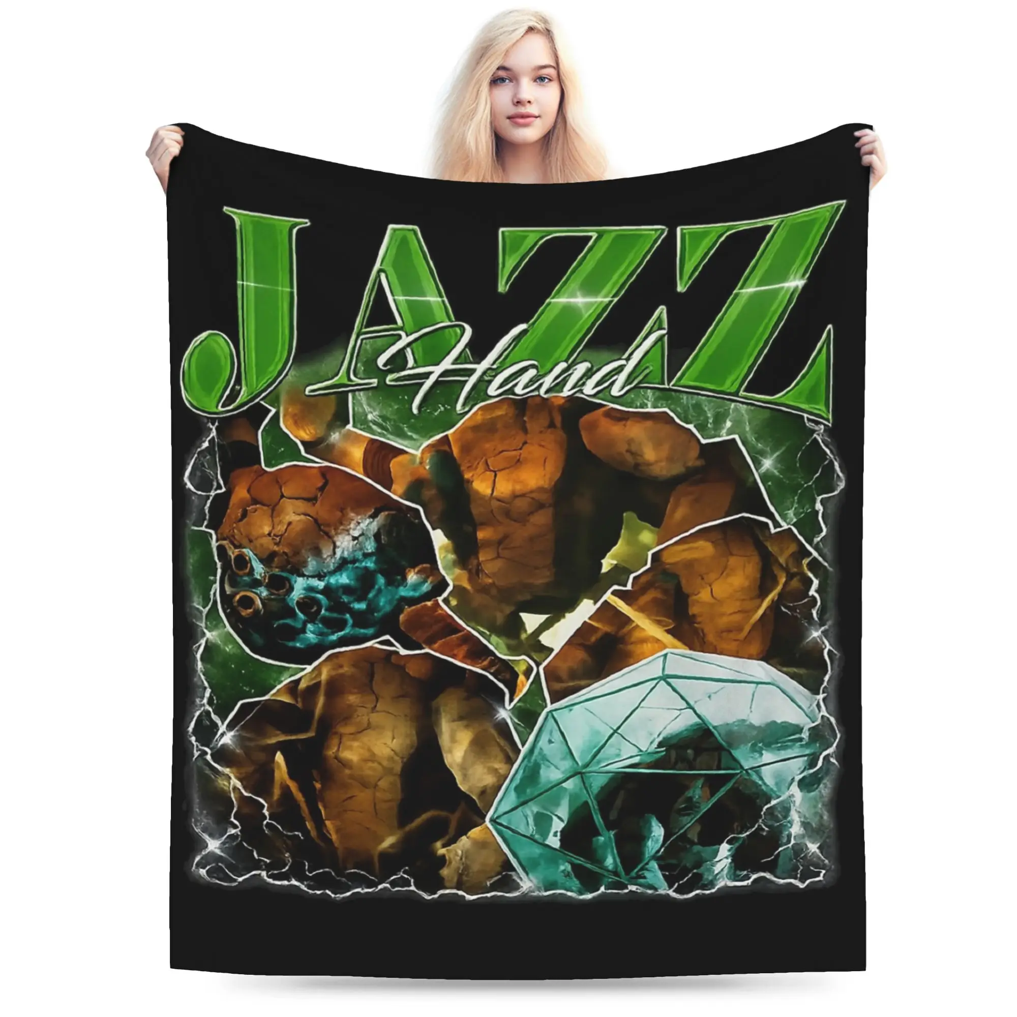 

Project Hail Mary AMAZE AMAZE AMAZE Rockys Blanket Fleece Spring Autumn Breathable Soft Throw Blankets for Sofa Car Rug Piece