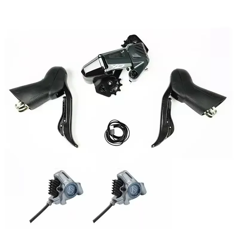 Wheeltop New GeX Gravel Bike draadloze elektronische schakelgroep met enkelvoudige kettingblad en 7-13 versnellingen hoge-spanningsachterderailleur
