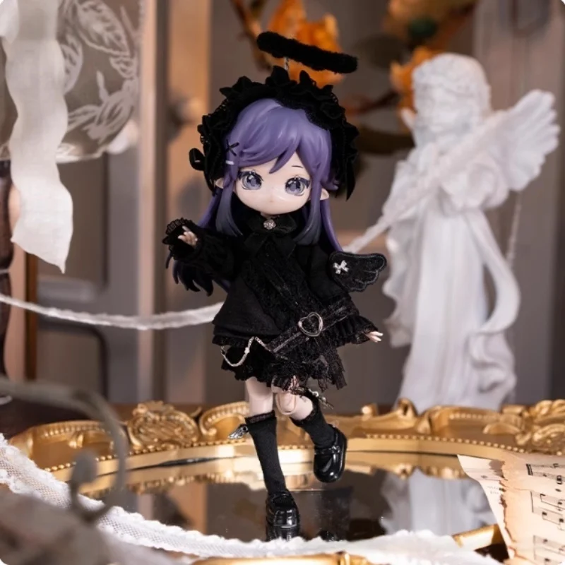 In Stock Genuine Only Clothes Come4free BJD Doll Clothes Fairy Tale Dessert Daily Series Set Black Swan Doll Outfit Gift