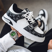 Men's Shoes Autumn Casual Shoes Soft Soled Sports Shoes New Trend Help Breathable Non-slip Board Shoes Fashion Shoes Board Shoes