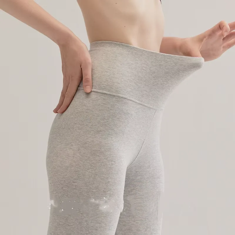 High Waist Cotton Women Leggings Spring Warm Comfortable Slim Fit Student Quality New Inner Wear Thin Autumn Pants M XXXL